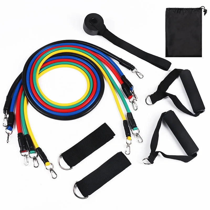Corde Élastique Fitness Multifonction 5 Tubes