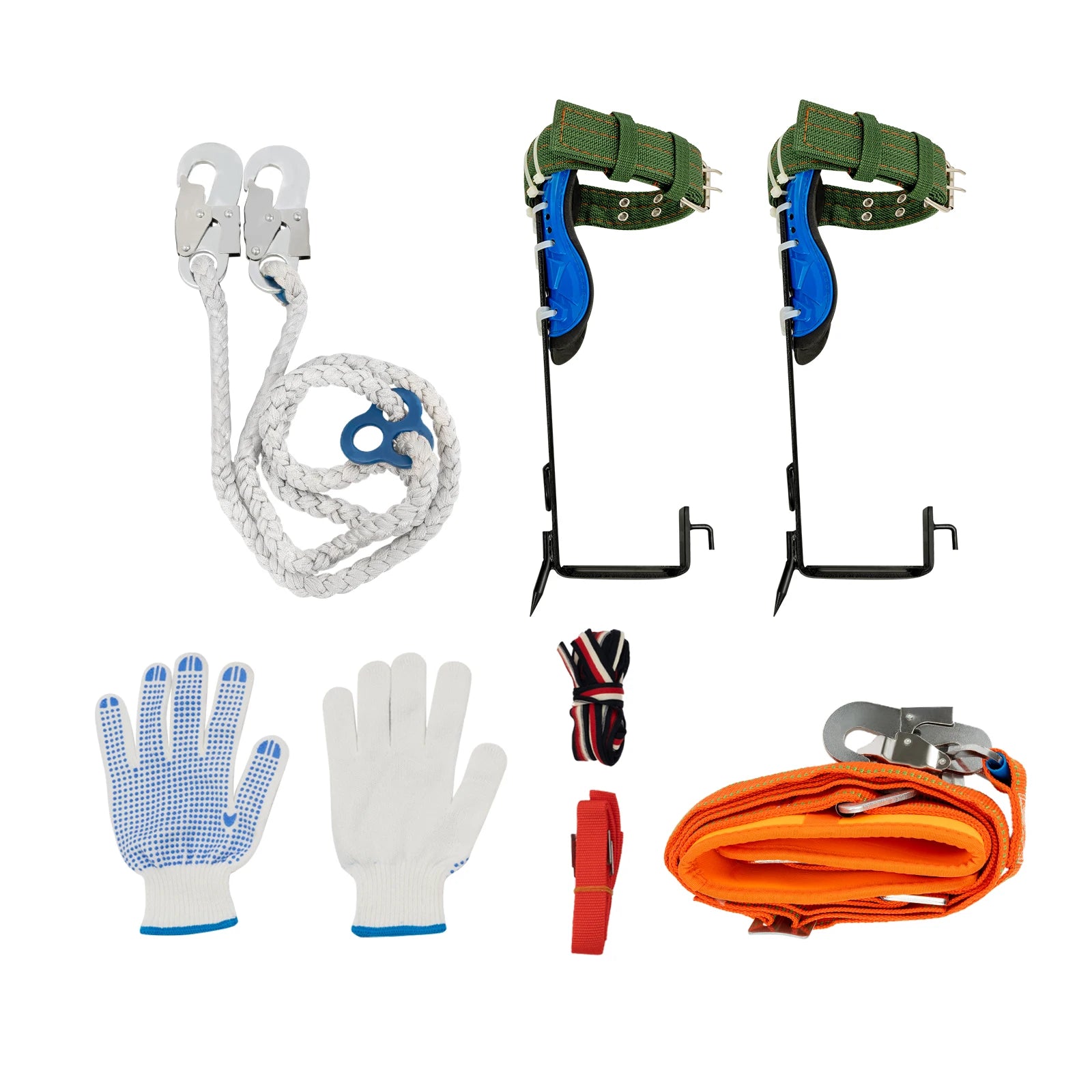 Kit d’Escalade d’Arbre avec Ceinture de Sécurité