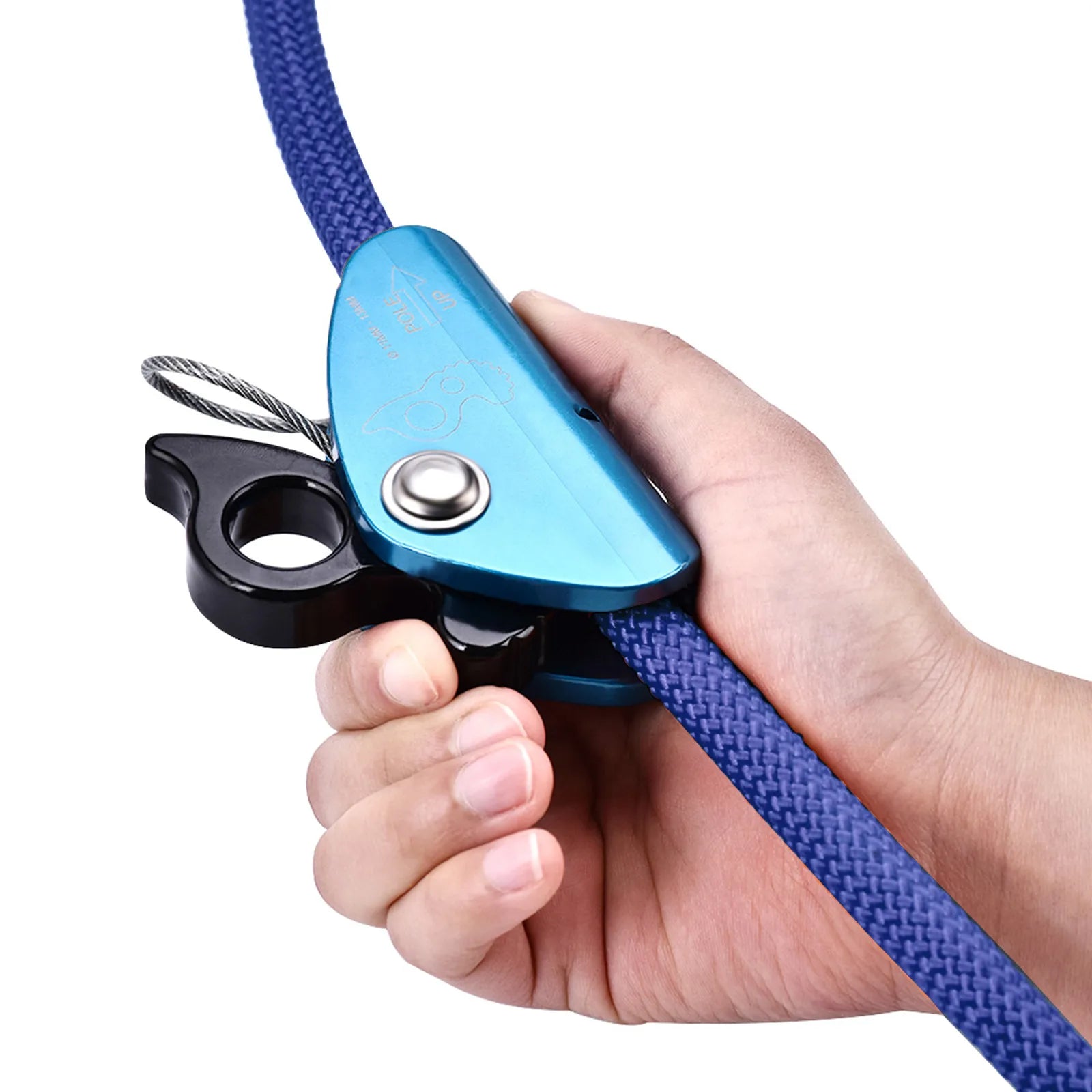 Corde d’Ascension Réglable 12mm avec Noyau Acier