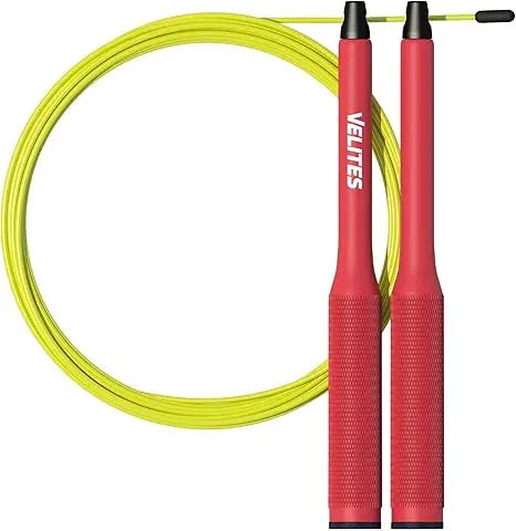 Corde à Sauter CrossFit Ajustable Rouge