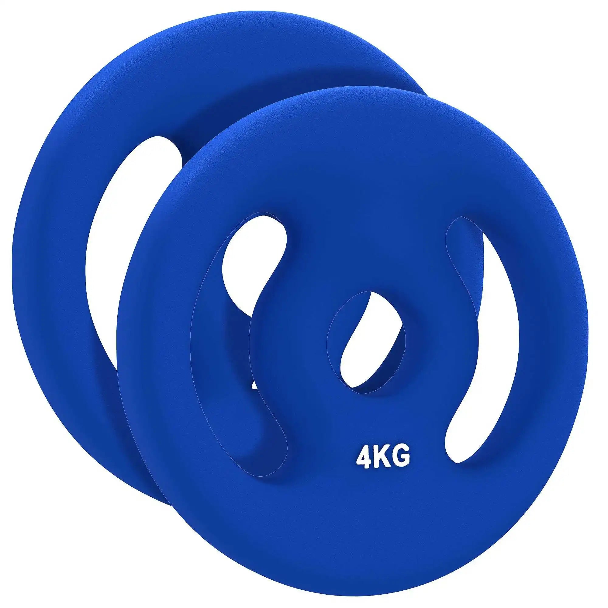 Jeu de Poids Haltères 2 × 4 kg – Bleu