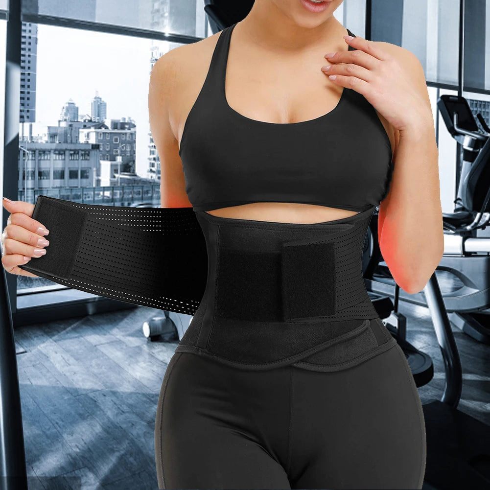Ceinture de récupération maternité unisexe noire