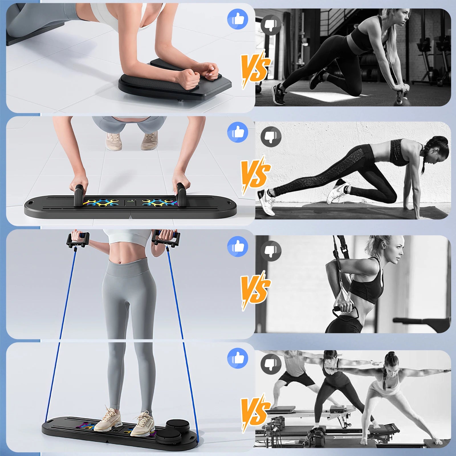 Roue abdominale professionnelle avec accessoires
