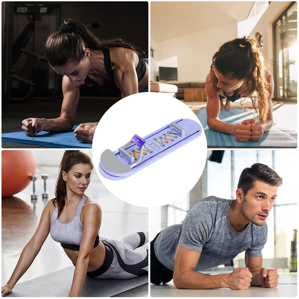 Planche de pompes multifonction pliable