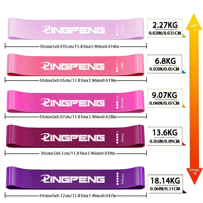 Bandes Élastiques Fitness & Yoga Portables
