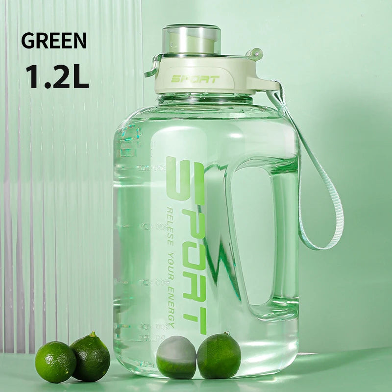 Gourde Sport Grande Capacité 1,2-2,5L
