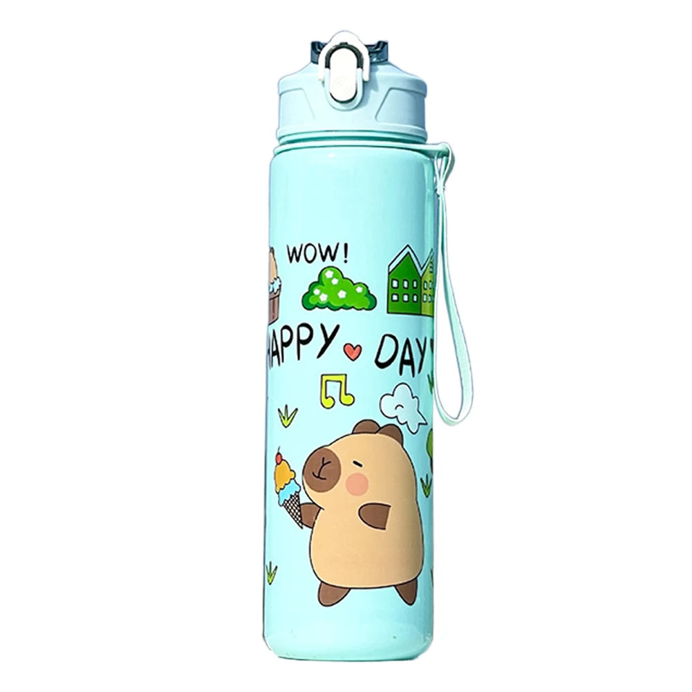 Gourde 700ml Capybara avec Paille
