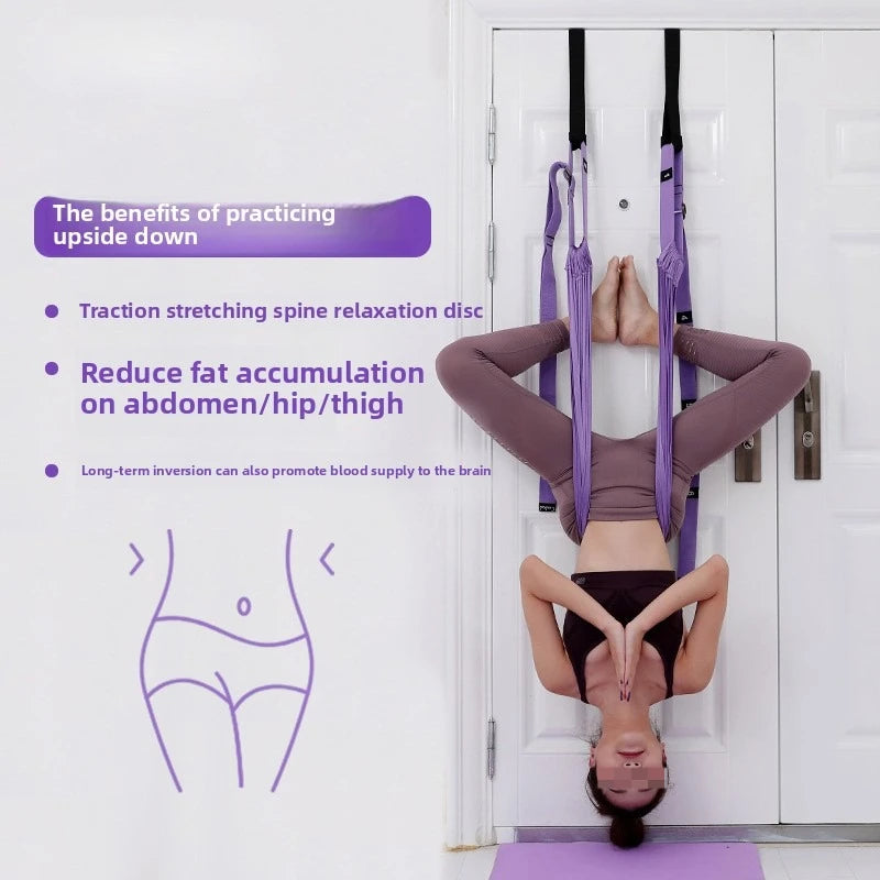 Corde Aérienne Yoga et Étirement Dos