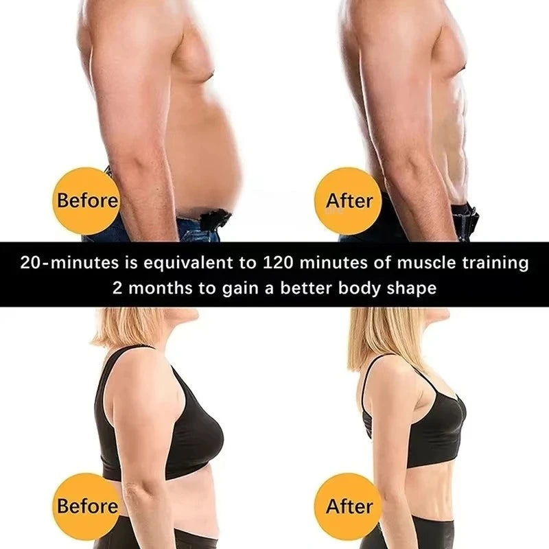 Ceinture électrostimulateur abdominale unisexe