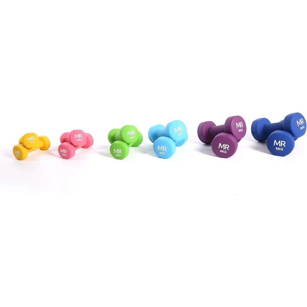 Haltères Réglables Colorés 3 kg – Paire