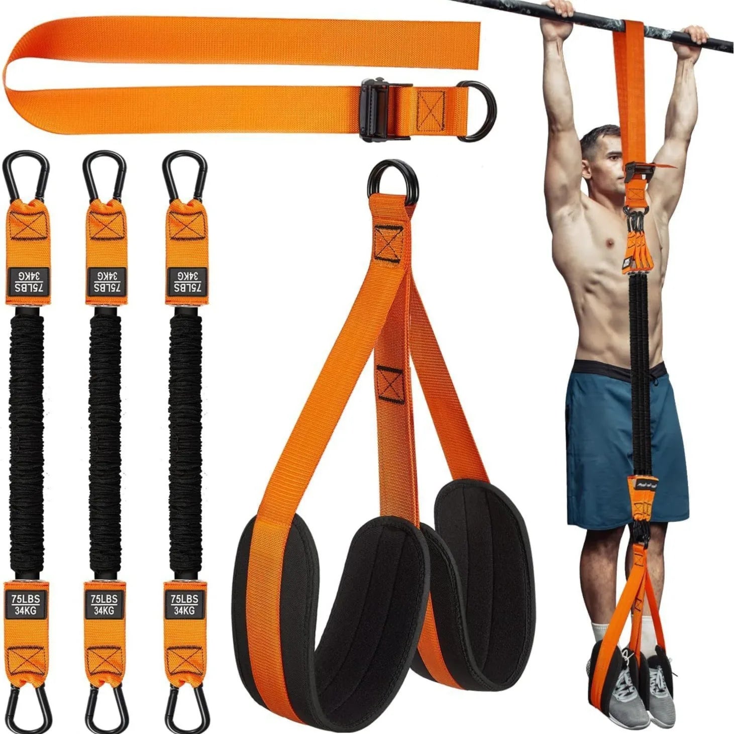 Bande Élastique d’Aide aux Tractions Fitness
