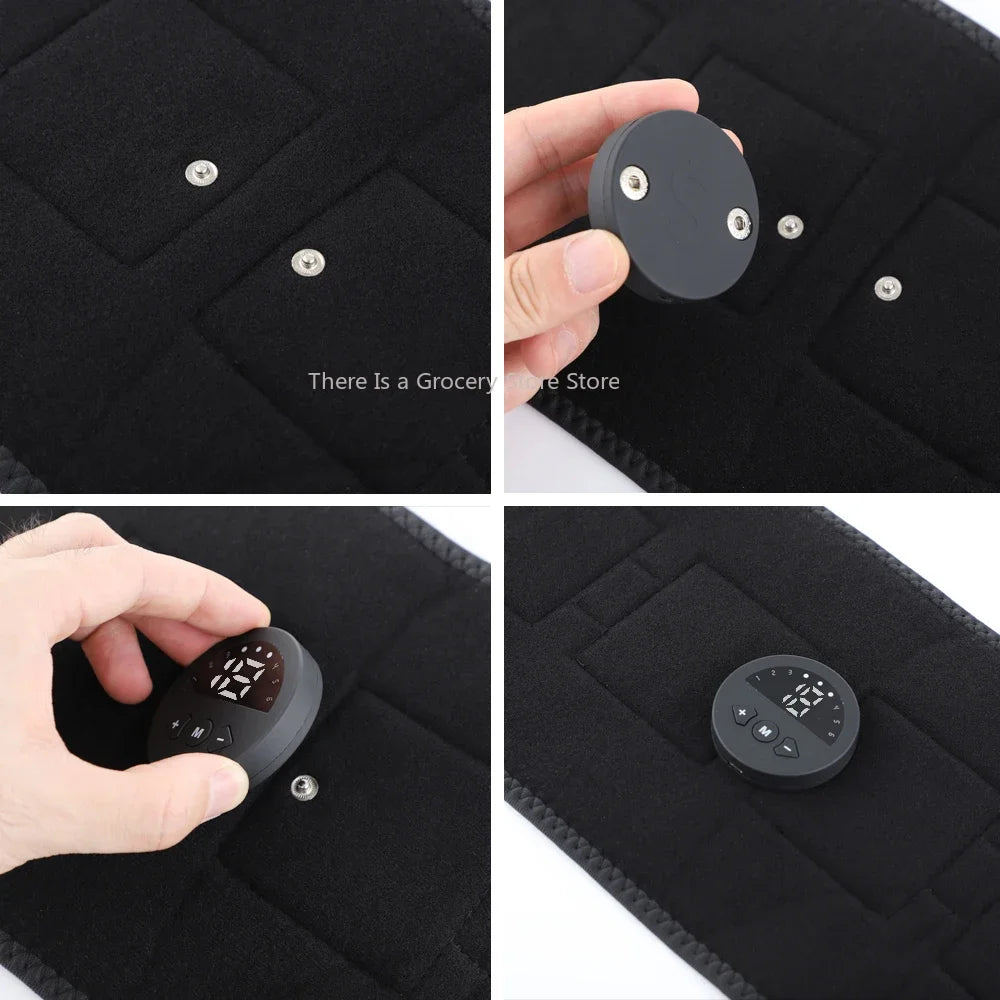 Ceinture tonifiante abdominale électrique USB
