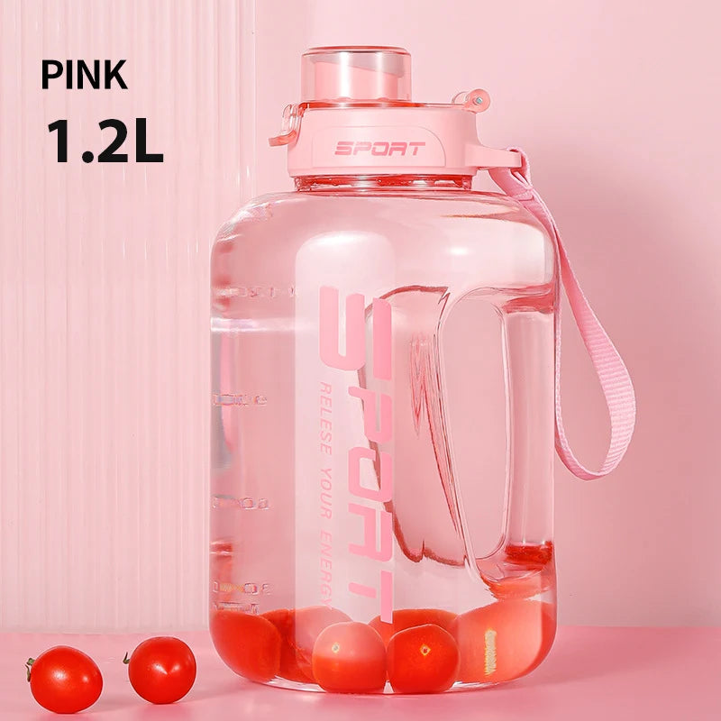 Gourde Sport Grande Capacité 1,2-2,5L