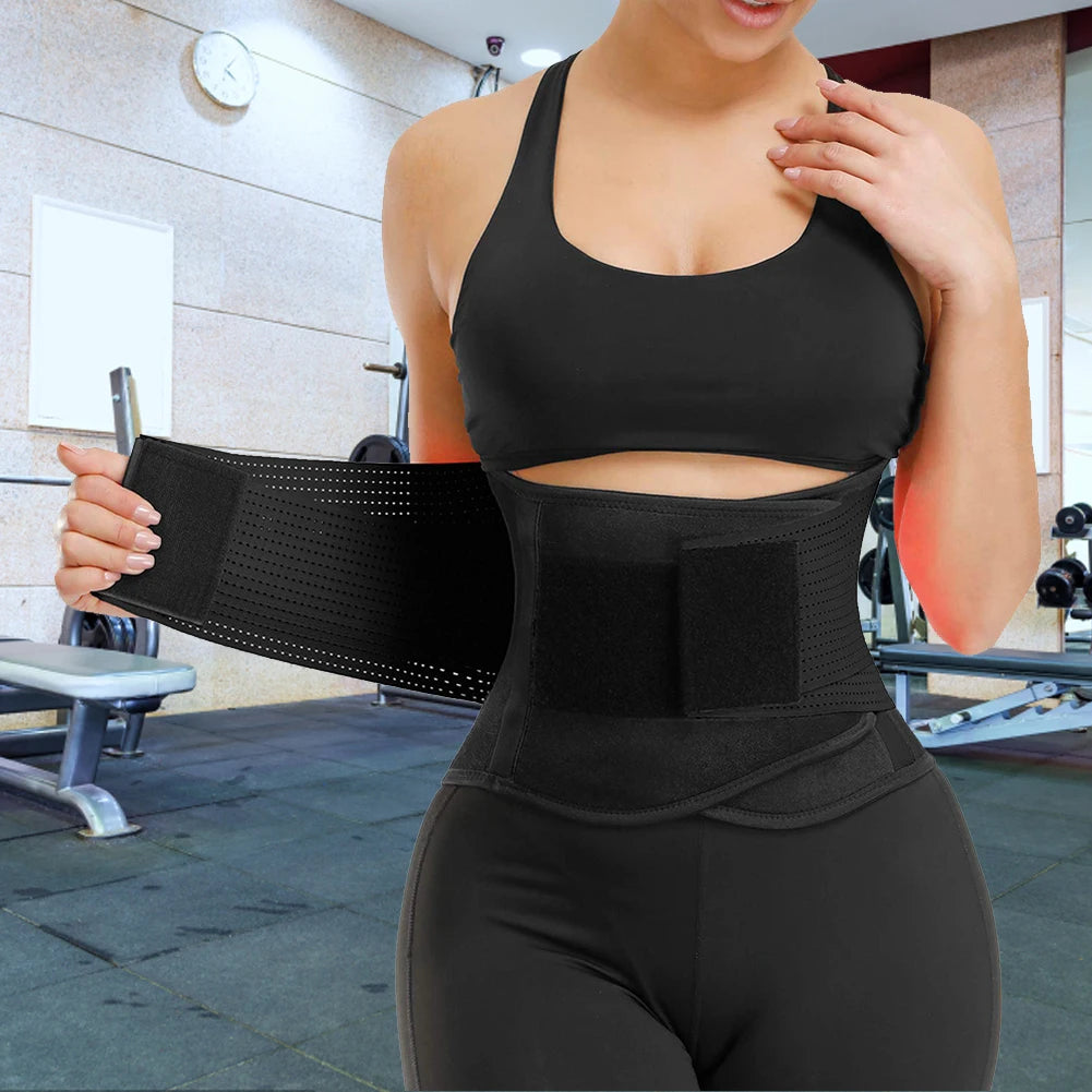 Ceinture de récupération maternité unisexe noire