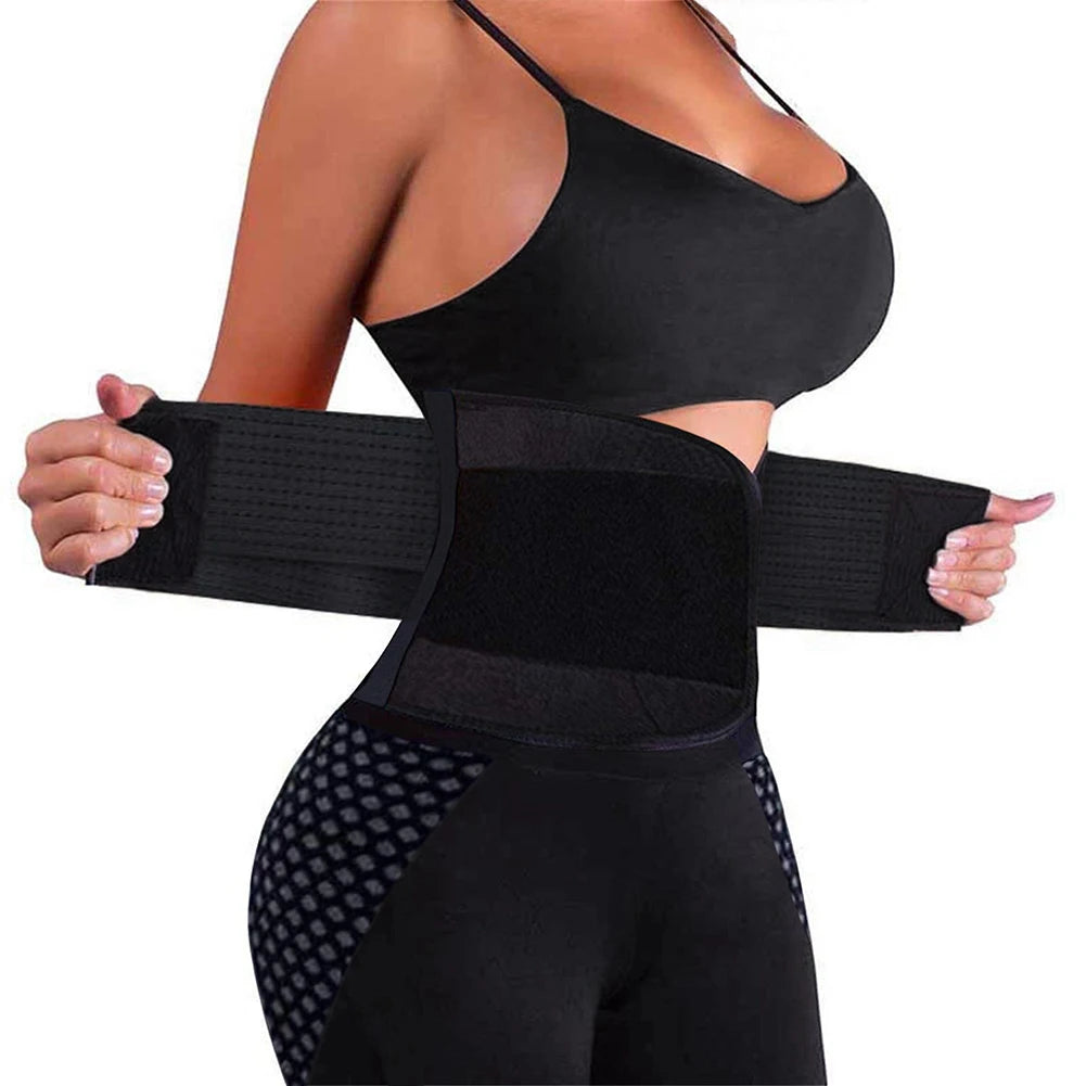 Ceinture de récupération maternité unisexe noire