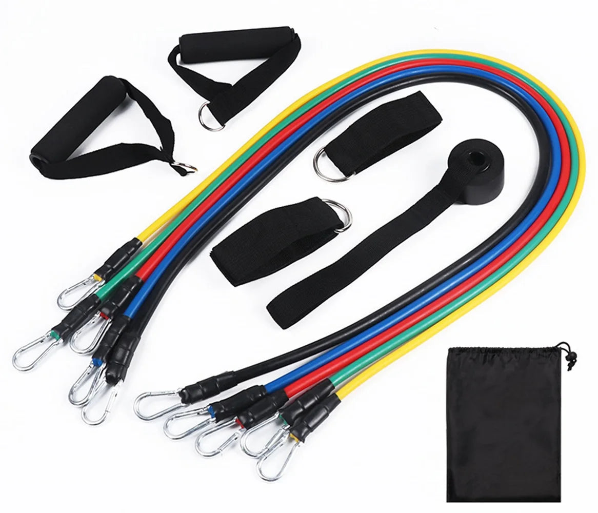 Corde Élastique Fitness Multifonction 5 Tubes