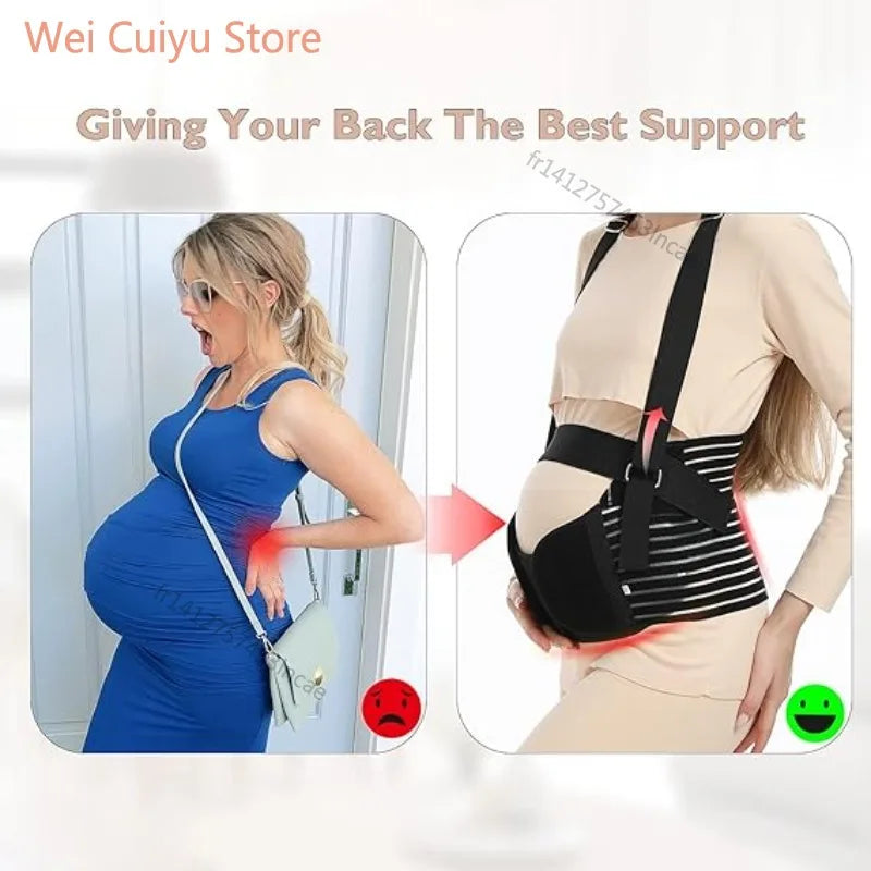 Ceinture de grossesse et post-partum réglable