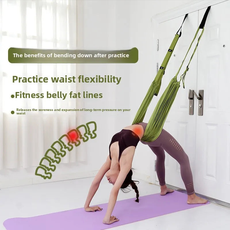 Corde Aérienne Yoga et Étirement Dos