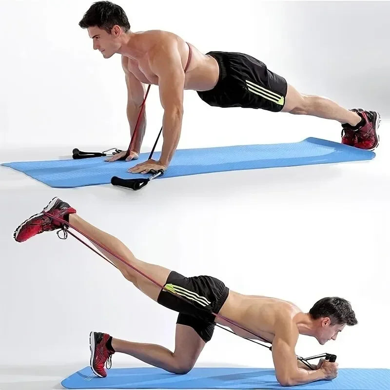 Corde Élastique Fitness Multifonction 5 Tubes
