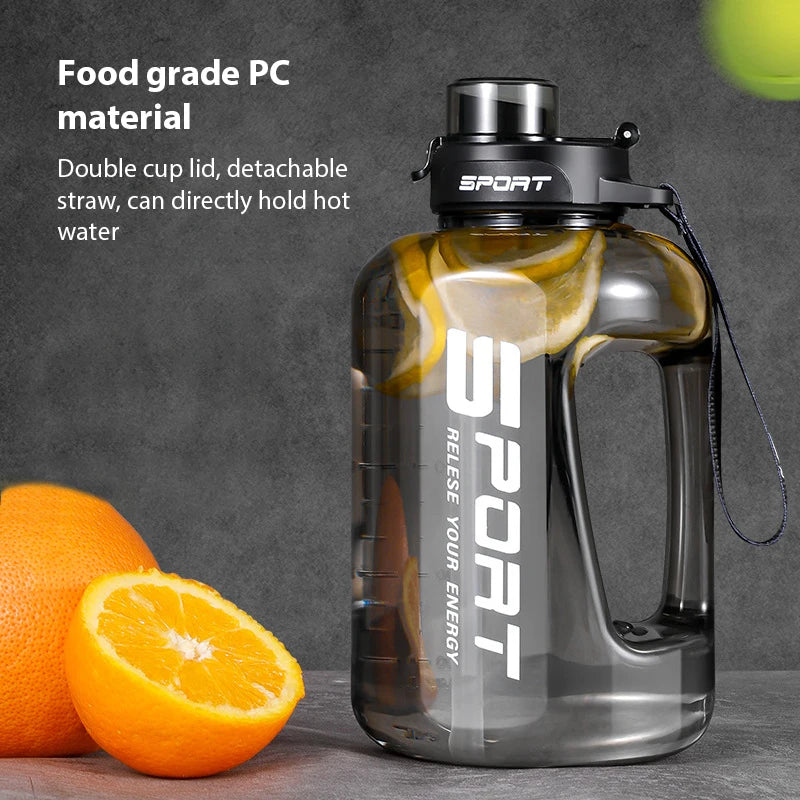 Gourde Sport Grande Capacité 1,2-2,5L