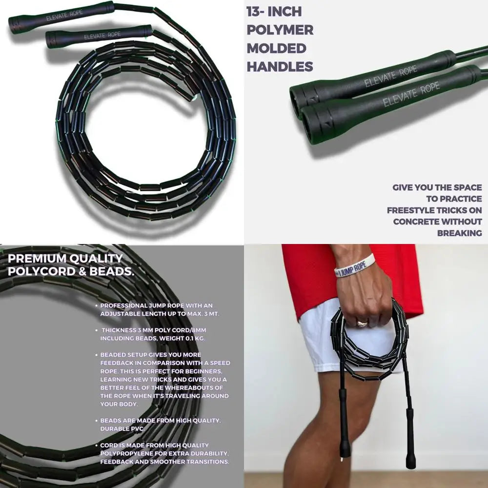 Corde à Sauter Perles Ajustable Pro