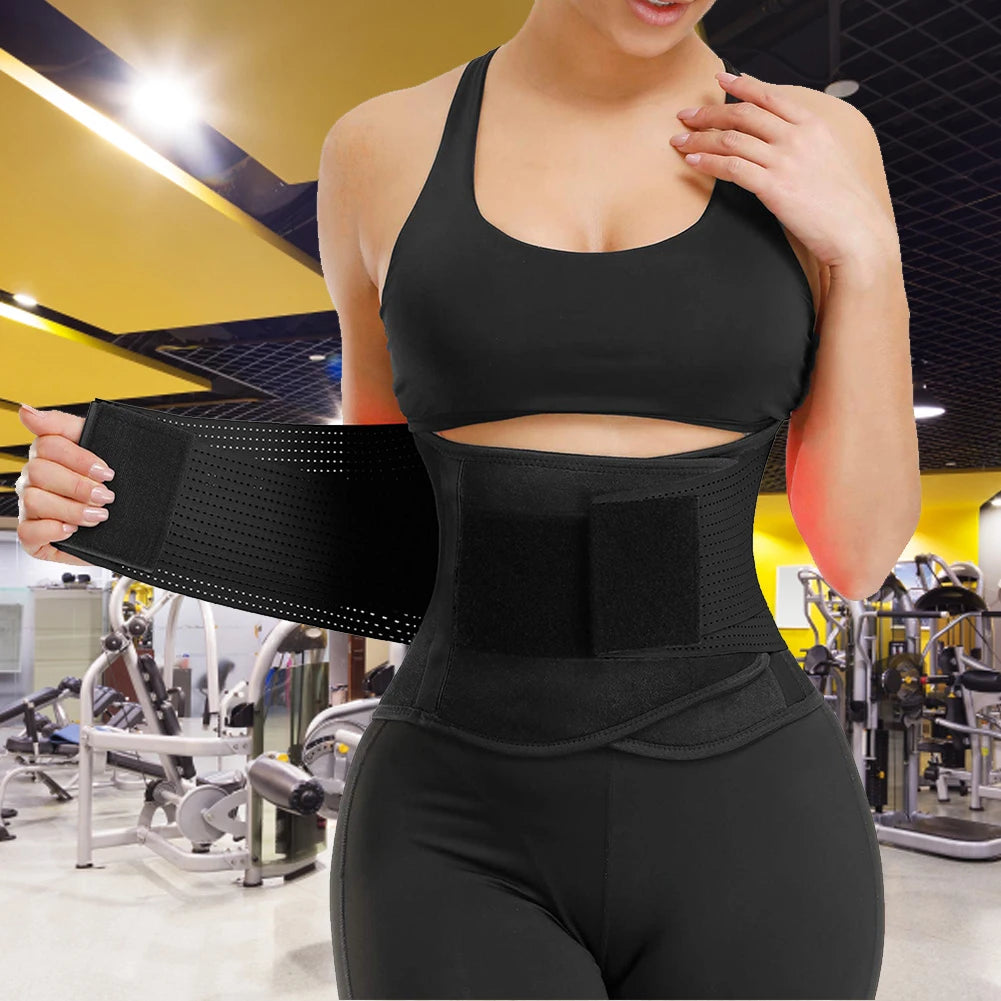 Ceinture de récupération maternité unisexe noire