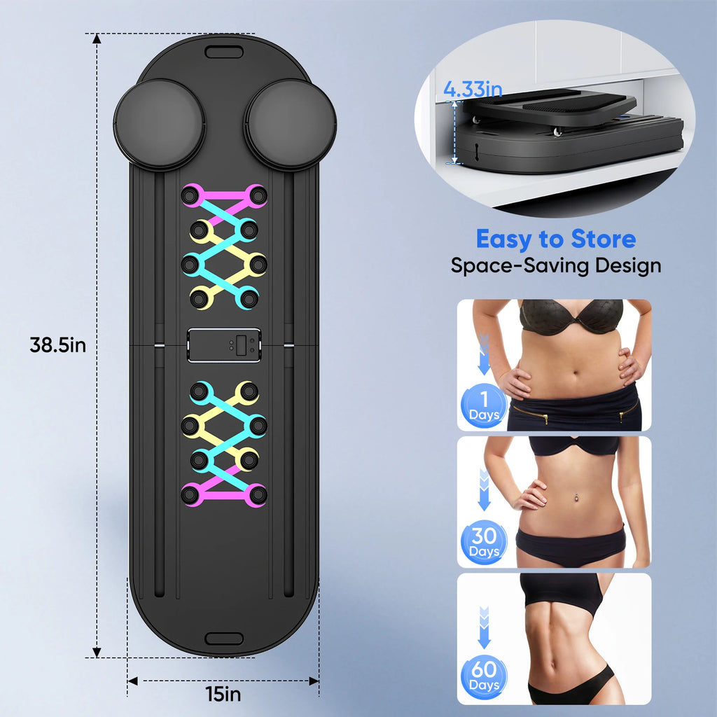 Roue abdominale professionnelle avec accessoires